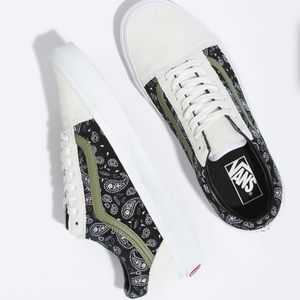 Vans Old Skool Paisley Suede Sneakers